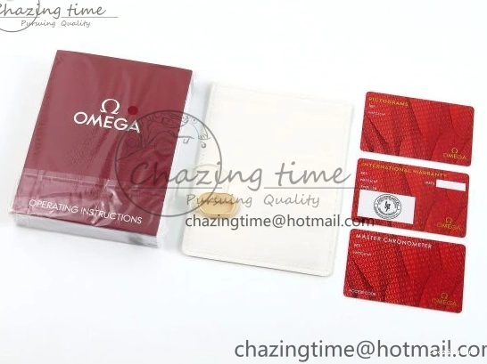 0101 OMEGA GIFT BOXSET WITH PAPERS AND CARDS MultiPurpose 7797
